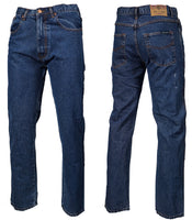 Mens Work Jeans Texas denim fit Stonewash All Sizes