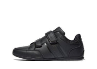 Boys Deakins Norma Leather Strap School Shoes Trainers Black