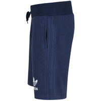 Adidas Mens Sport Ess Fleece Shorts Navy