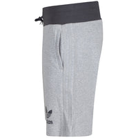 Adidas Mens Sport Ess Fleece Shorts Light Grey
